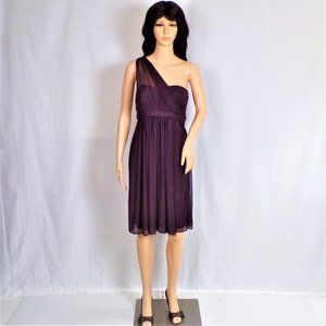 DAVID'S BRIDAL size 4 brown special-event dress